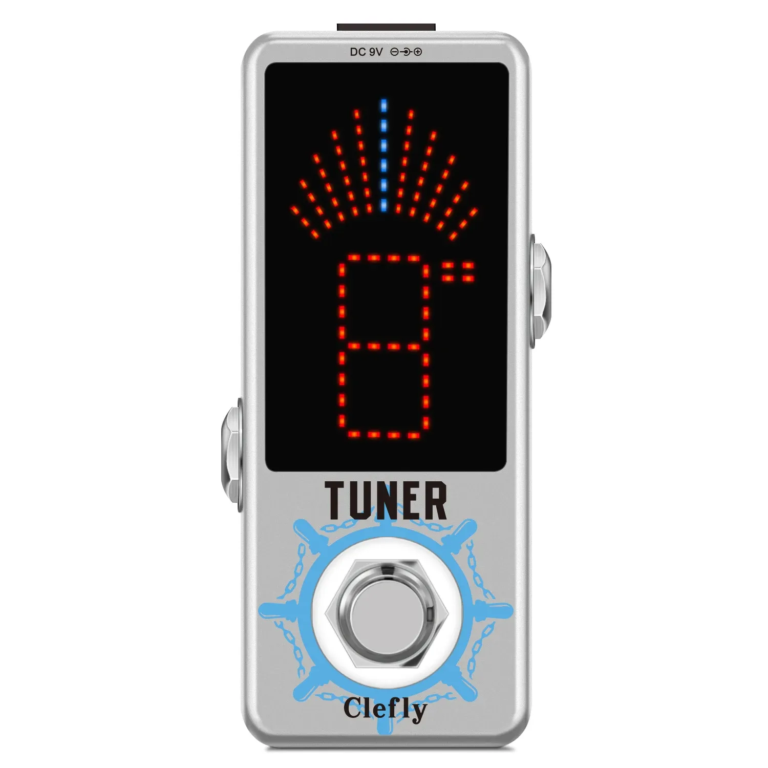 Guitar Clefly LT910 Guitar Tuner Pedal High Precision Guitar Chromatic Tuner Pedals for Electric Guitars