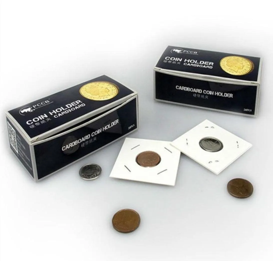 1 box card board coin holder for souvenir coin 50 pieces per box 9156390