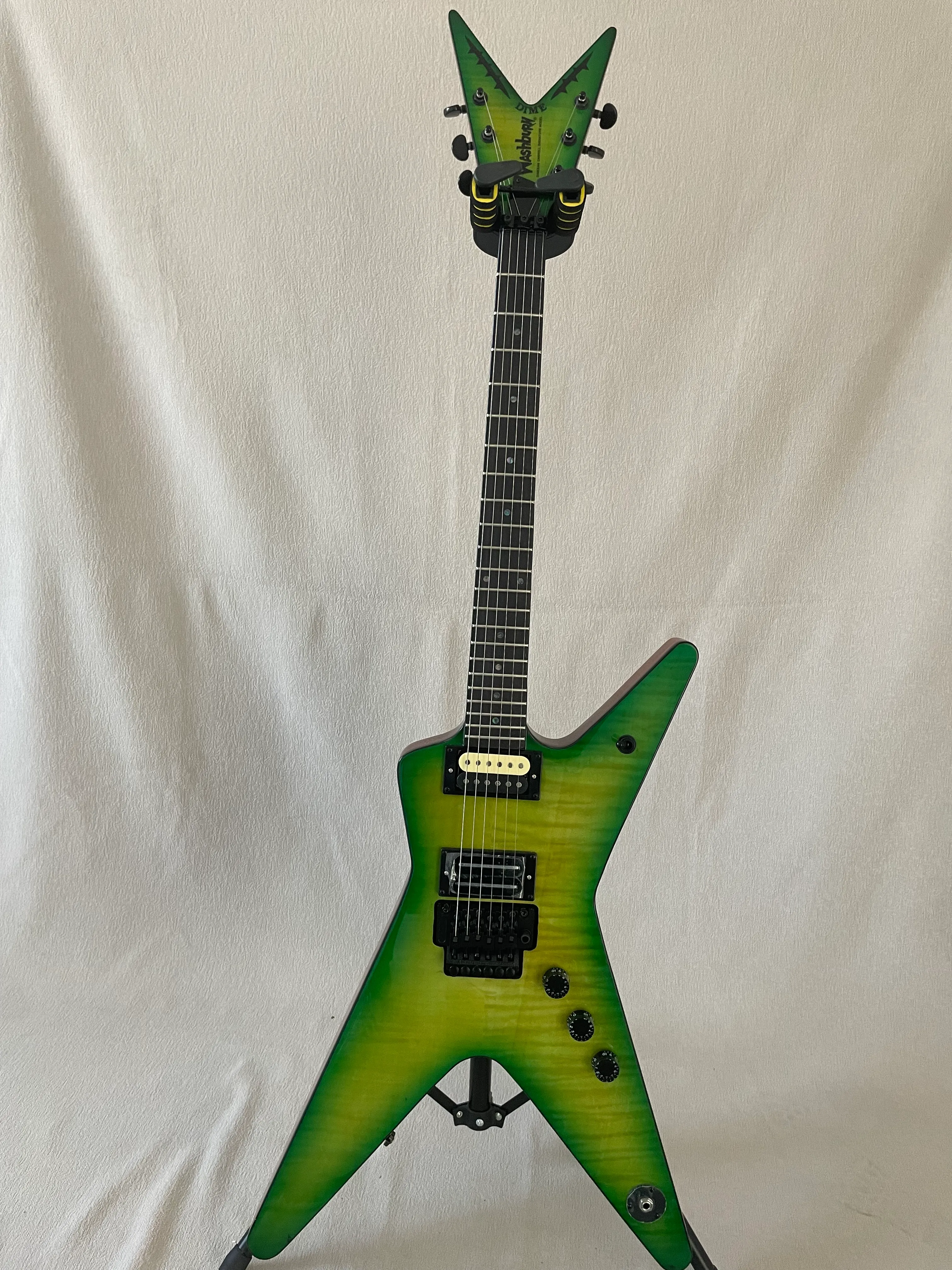 Пользовательская высококлассная модель Dimebag Signature Electric Guitar Green