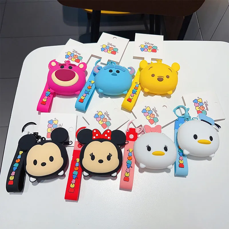 Cartoon and Anime Animal Series: Little Bear, Mouse, Duck, Pine Pine Toy Bag, Keychain, Cute and Creative Bookbag, Hanging Jewelry