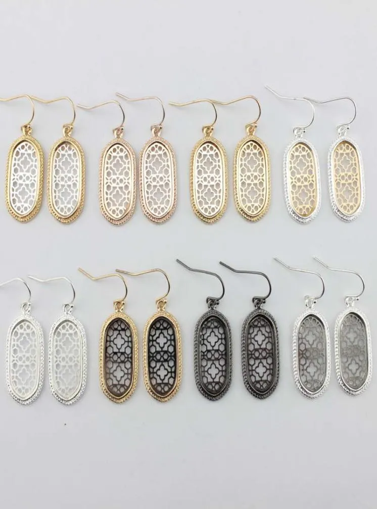 Vente de boucles d'oreilles en filigrane de boutique Filigrane Boucles d'oreilles en filigrane pour femmes Bijoux sur la déclaration de modèle Filigree Modèle6738501