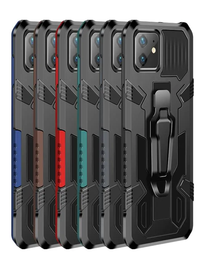 SUCKSUST RUGGED BELT CLIP Kickstand Falls för iPhone 12 Pro Max 13 11 XS XR X 8 7 6 Plus Hard Cover8891543