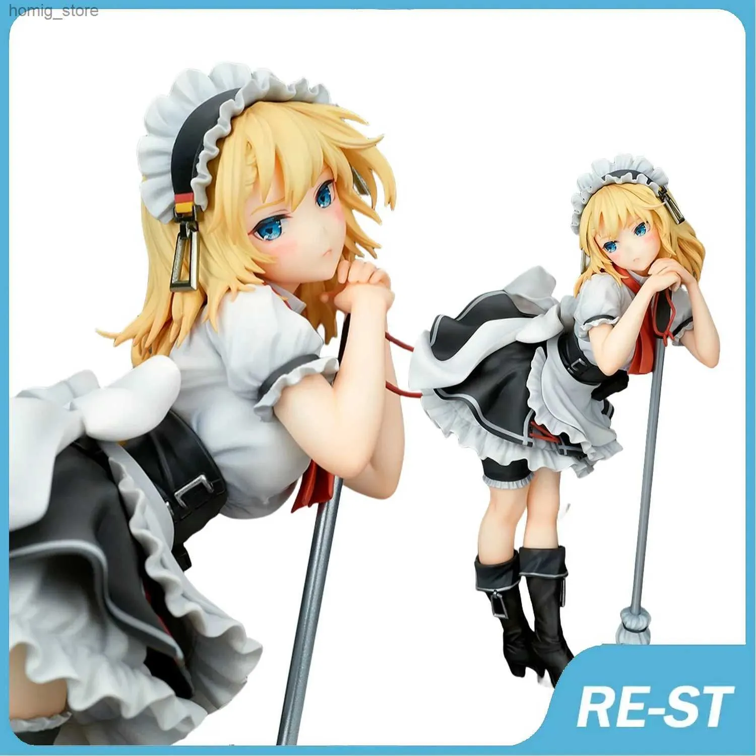 Action Toy Figures Ques Q Japanese Anime Figure Cute Girls Frontline GR G36 Spelstaty PVC Action Anime Figures Model Toys Doll Friends Gift Y240415