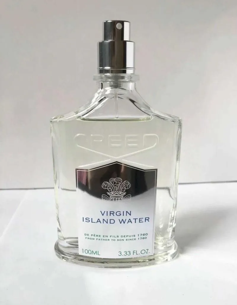 2022 Vuxenhop rökelse 100 ml kvinnor män parfym doft jungfru ö vatten herrar dofter hög version toppkvalitet långvarig 3 3fl oz cologne8939539