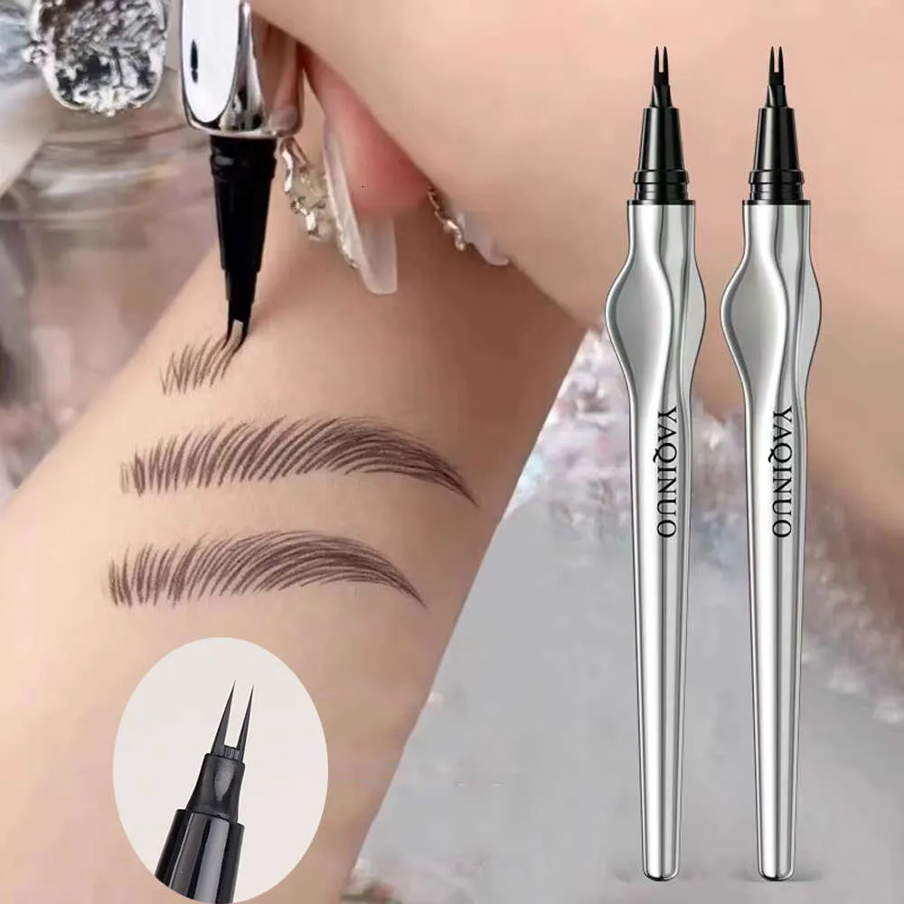 2point crayon sauvage de longue durée de tatouage de sourcils faciles à saisir imperméable liquide mince liquide couché à silkworm brouillon maquillage coréen