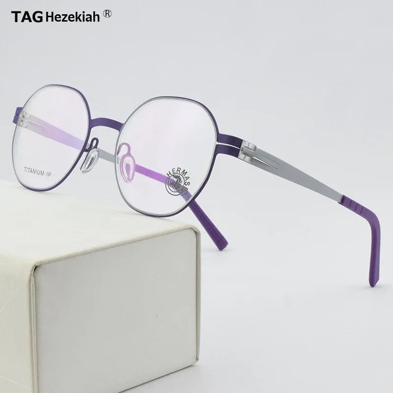 Zonnebrillen Frames T973 vierkante titaniumglazen frame Men Myopia optische recept bril vrouwen spektakel vintage brillen brillen