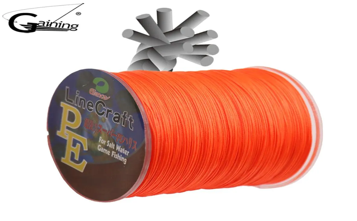 fishing lines 9 strands braided PE line super stiff and strong 500m 8 colors available imported quality5334477