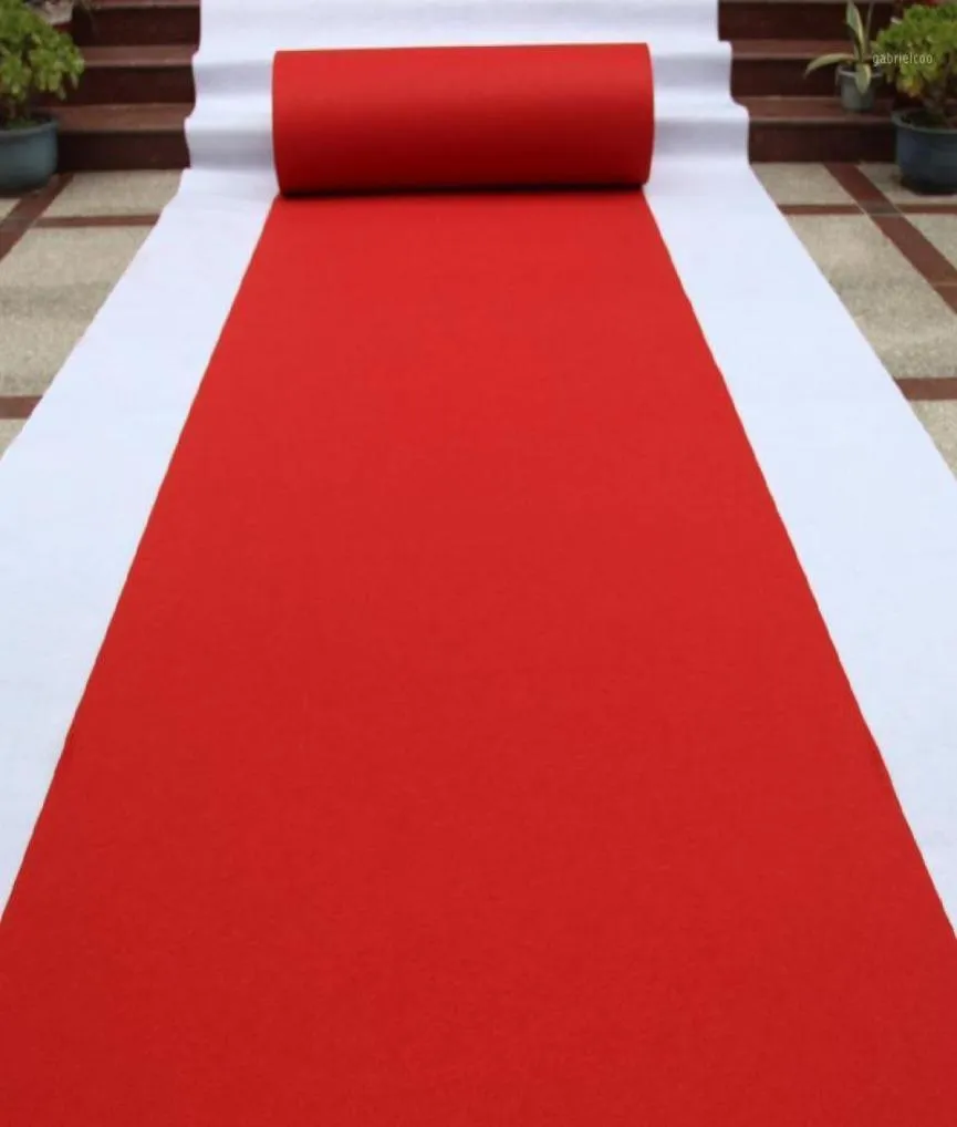 Resor röda mattor bröllopsmattor