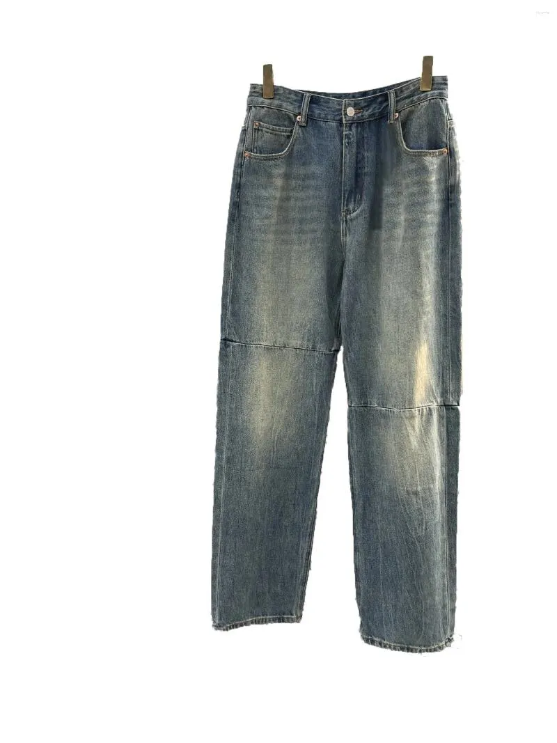 Женские брюки хлопковые джинсы мода Универсальная и удобная 2024 Осенняя зима продукты