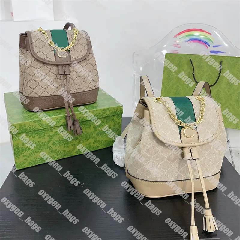 Vrouwen schoudertas ontwerper rugzak mini klassieke satchel Ophidia schoolbag luxe knapzak vrouwelijke oude bloemenrookjeszak mode portemonnees