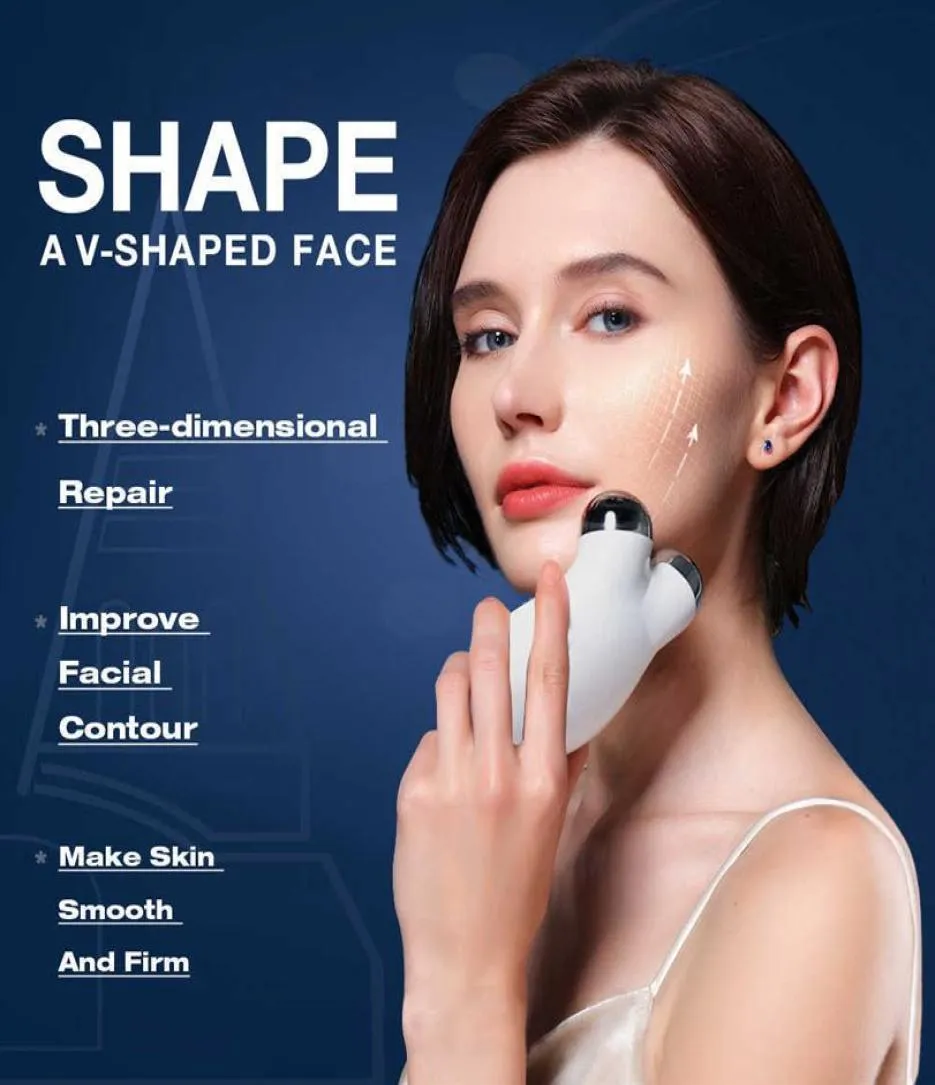 Masseur de visage EMS pour le levage de massage mâchoire à la mâchoire électrique Slimming Beauty Skin Care SAFICATION DESPECIPES 210806295W1432666