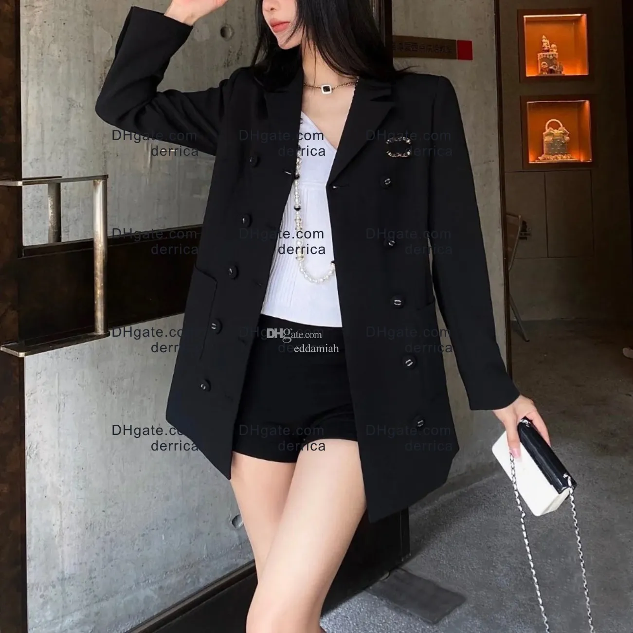 Designer Femmes Blazer Veste de veste Vêtements femme Classic Letters Spring Nouveaux hauts sortis