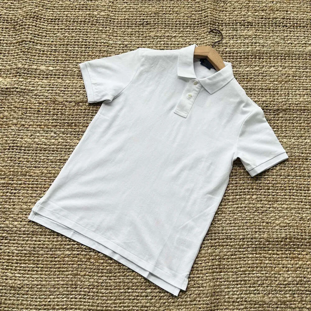 RALP Laurens Polo Designer T-shirt RL Top Kwaliteit T-shirt Classic Rapel Borduurde lange mouwen Casual Business Loose Pure Cotton Polo losse en comfortabel shirt