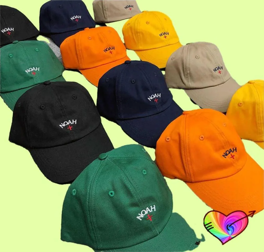 Caps à balle 2022 broderie noah Baseball Cap Men Femmes 1 1 Cross NOAH CAPS À l'intérieur de l'étiquette étiquette A réglable Chapeaux de coton T2209239263749