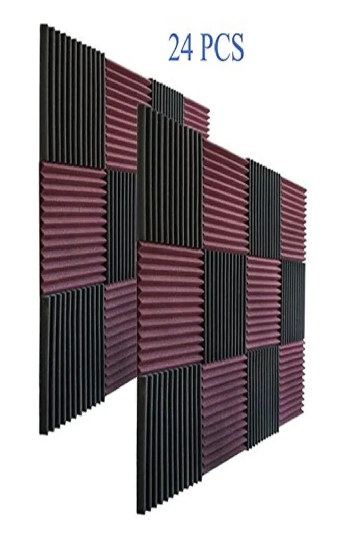 Acoustic Panels Studio Soundproofing Foam Wedges Tiles Fireproof 1quot X 12quot 2011068381883
