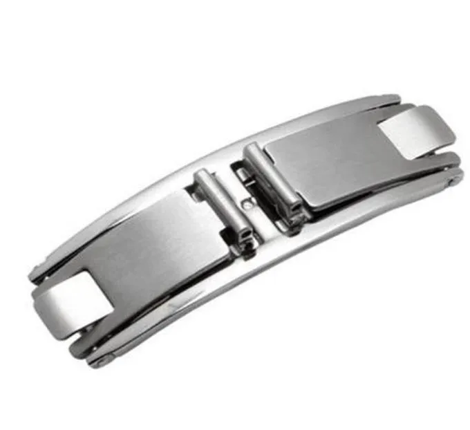 Titta på band för J12 Ceramics armband Bukcle Butterfly Buckle Steel 7mm 75mm 9mm Silver Folding Men Women Clasp4640785