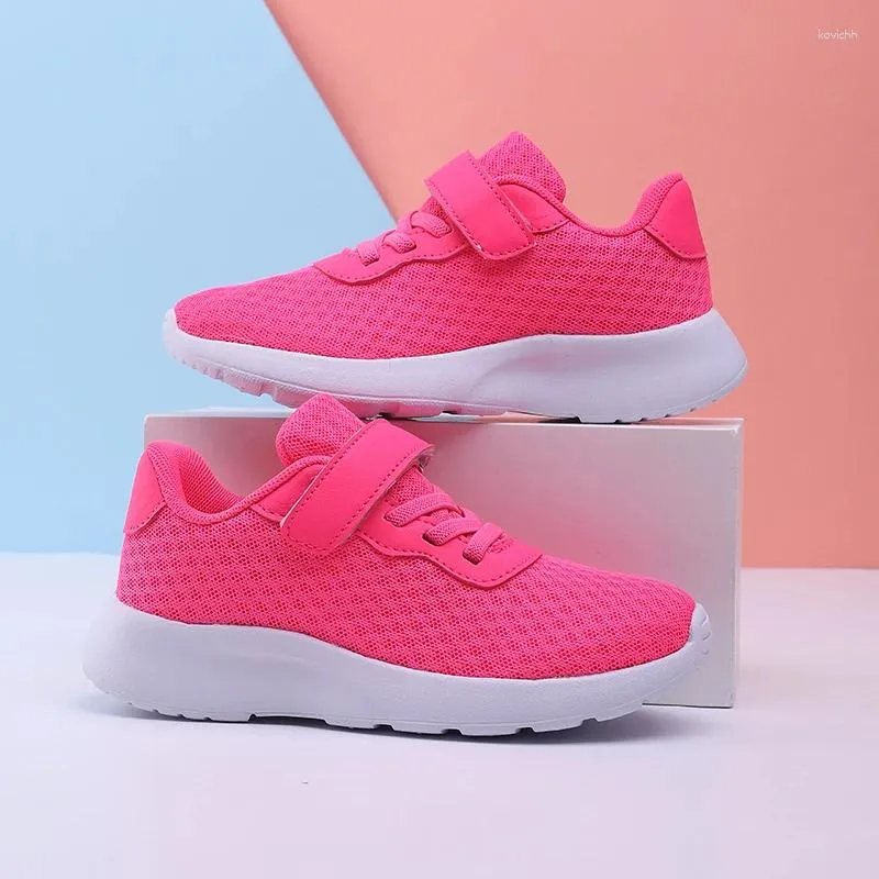 Casual Shoes 2024 Girls Sneakers Autumn Children Sports Mesh Running For Lightweight Fashion Kids Teens