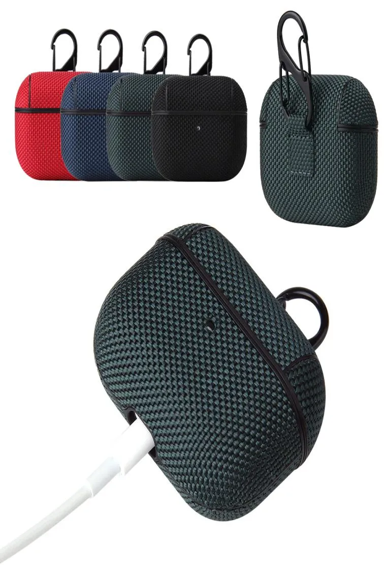 Pour AirPods Pro 3 Tiztile Tissu Skin Earphone Case Wireless Bluetooth Cover portable Portable Anti-digital Empreinte Retro Sleeve Bag3518149