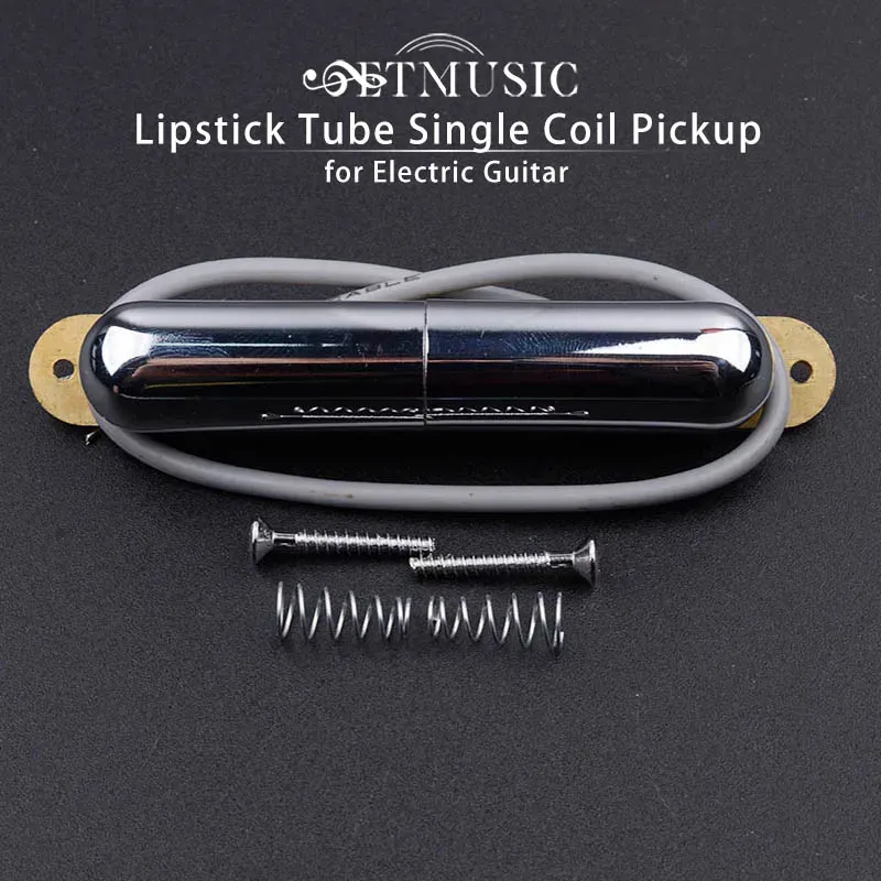 Pickup a bobina singola per rossetto per chitarra per chitarra per chitarra elettrica cromo Accesorios Guitarra Electrica