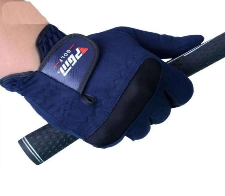 Golfhandschoenen voor mans 1 stks warmtedissipatie Verhoog wrijving absorberen zweet ultra vezelgolfaccessoires Guantes Golf 1974306