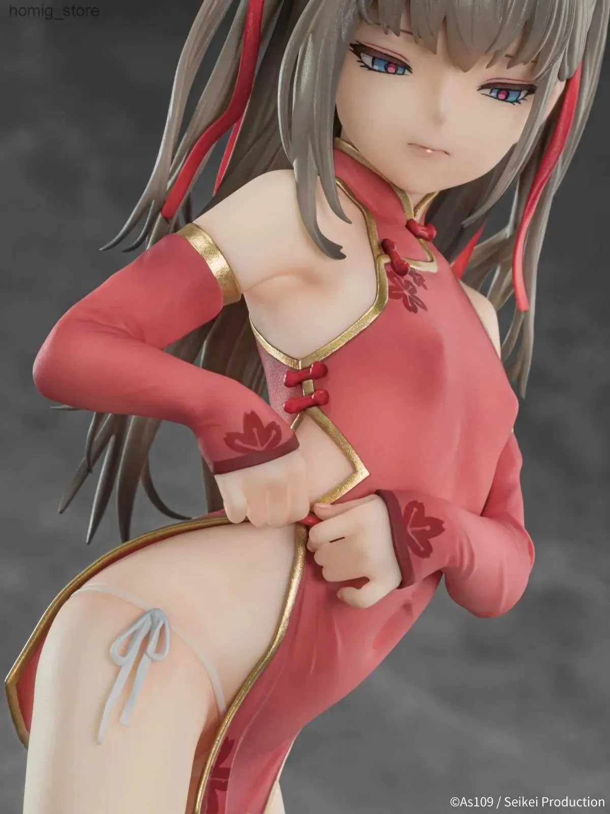Flatchest girl NSFW CITY No.109 Alice Chinese Cheongsam Action Figure 14CM Flat Chest  Anime Girl PVC Collectible Gundam Wing Zero Model Gift Y240415 From Homig,  $4.1 | DHgate.Com