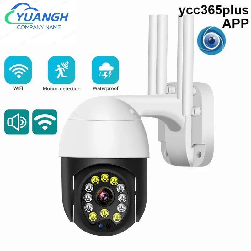 System YCC365 plus 1080p Wireless Outdoor Security IP -Kamera Zwei Möglichkeiten Waterdes Smart -Home -Video Überwachung WiFi -Kameras