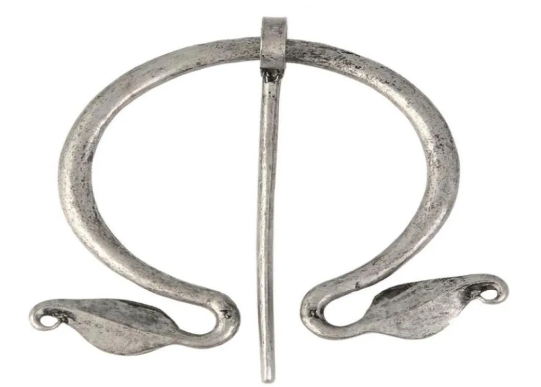 Penannular Viking Broş Pelerin Pin Ortaçağ Toka Viking Takı İskandinav Mücevher Şal Aksesuarları GB5434225656