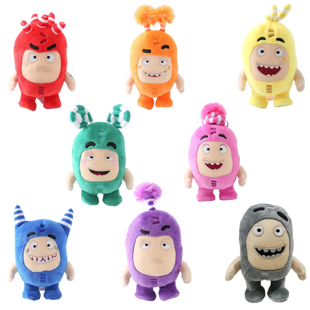 بالجملة من لعبة Qibao اللطيفة البالغة من نوع Qibao اللطيف Odbbods Plush Doll ، تستخدم لألعاب الأطفال وزملاء اللعب وهدايا العطلات والزينة المنزلية