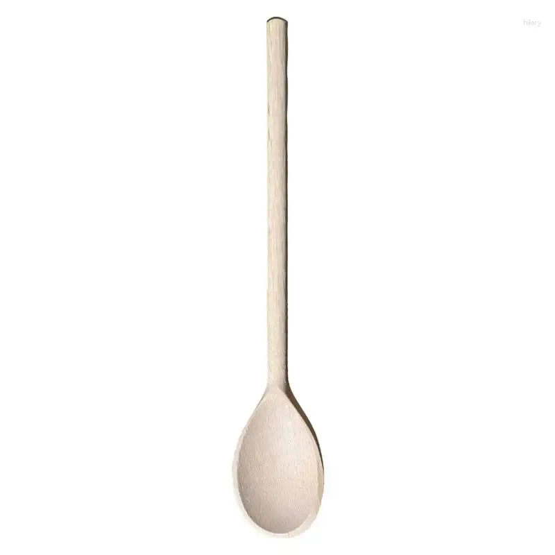 Spoons Wooden Tea Long Handle Serving Utensil Japanese Style Spoon For Dessert Kitchen Tool Accessories