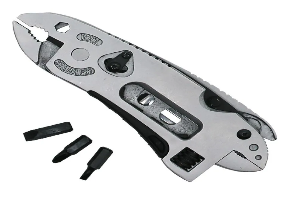 Multifunktionella verktygstång Fäll Knife Survival Outdoor EDC Gear Multipurpose Pocket Knife Rostfritt stål Fiske -tång Bit5555205