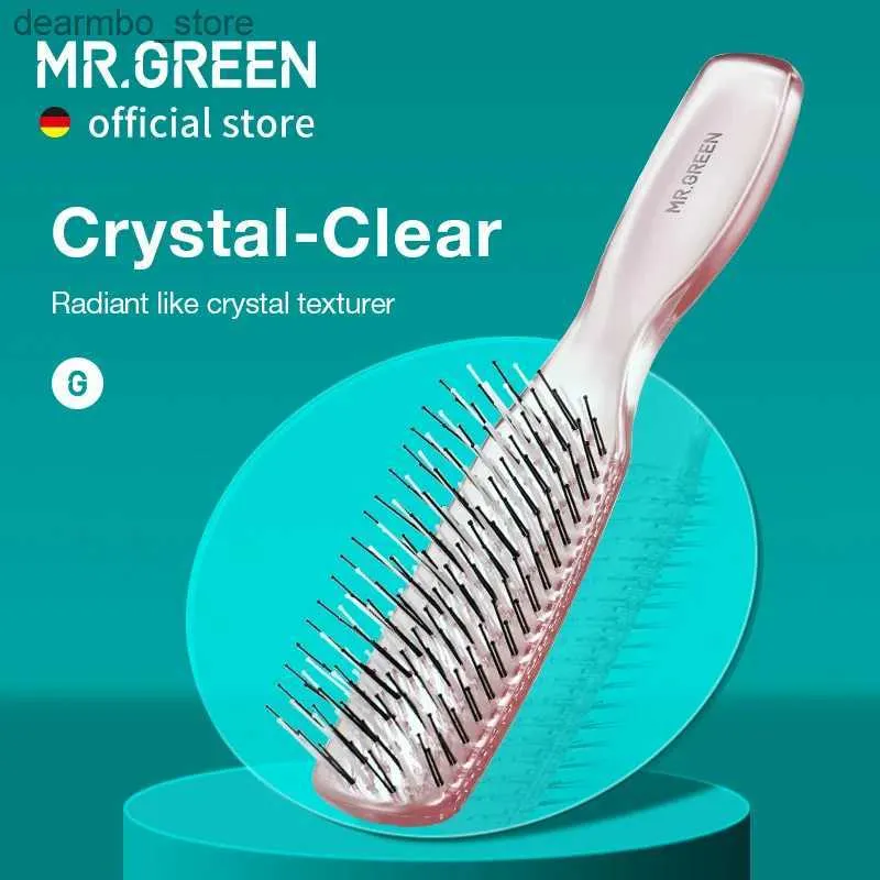 Cleaning Brushes MR.REEN Hair Brush Scalp Massae Combs Volumizin Hair Stylin Fine Tooth Detanlin Tool For Lon Wet Dry Hair Women ift L49