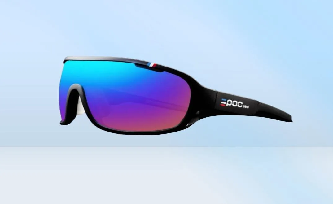 2020 Neue UV400 -Fahrrad -Sonnenbrille Polarisierte Brille POC CRAVE 4 Linsen1819015