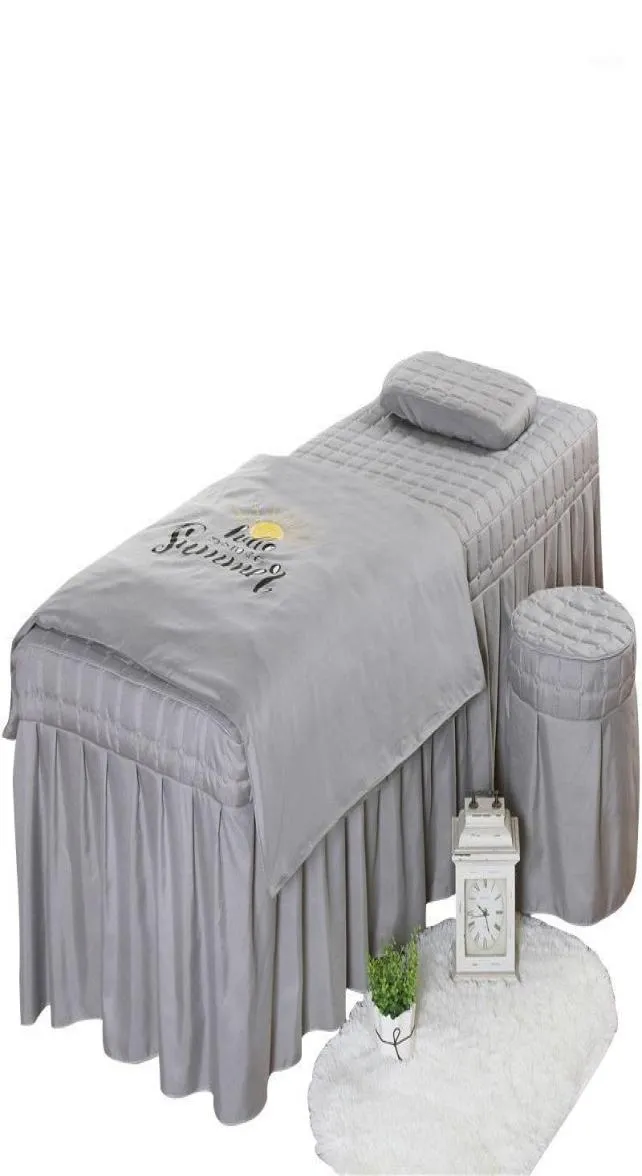 Juego de ropa de cama de salón de belleza de alta calidad sábanas de sábanas de cama de cama de fumigación de fumigación spa sport bucle de cubierta nórdica16173469