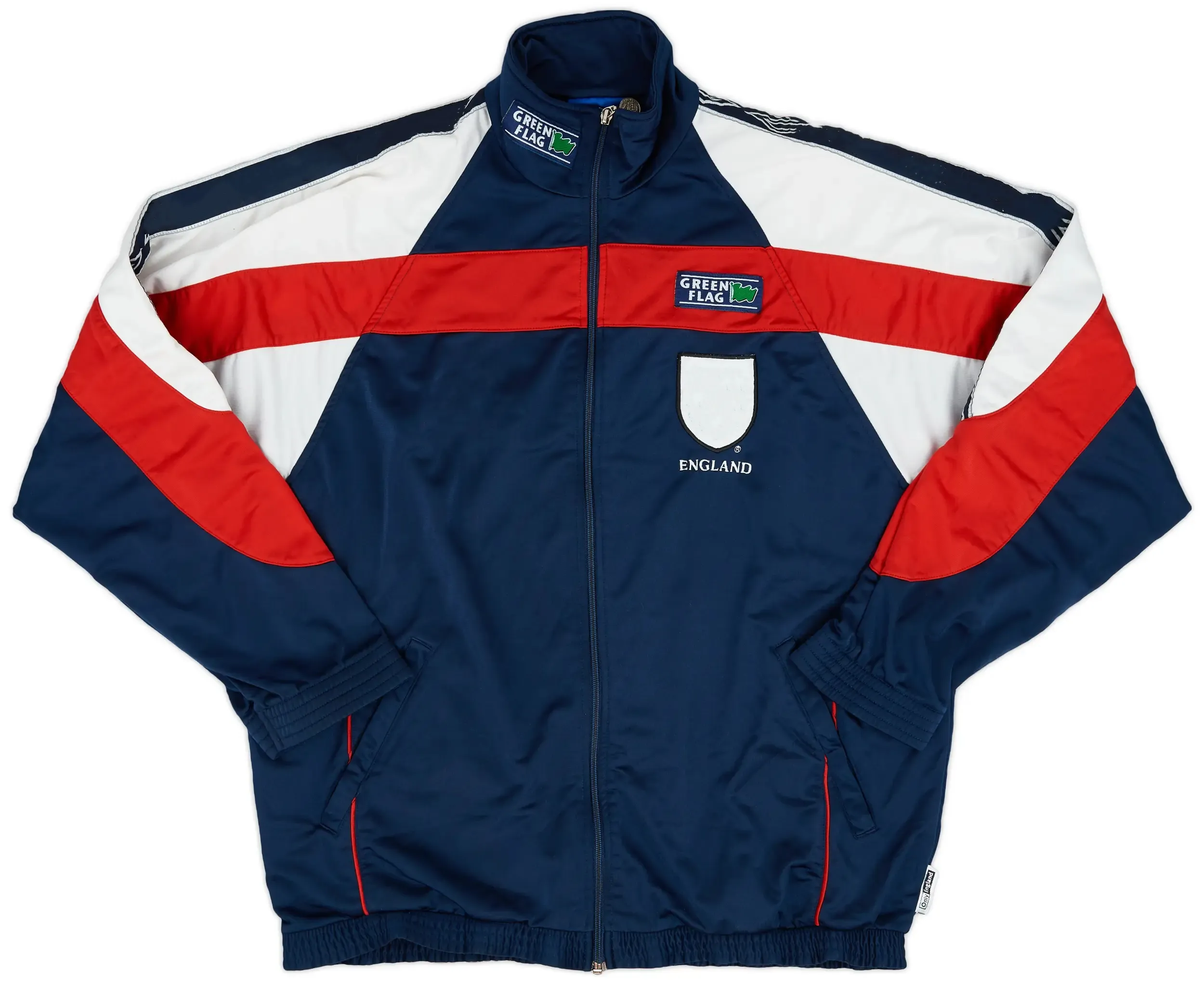 NWT 90s England Football Carlsberg Rain Training Jacket