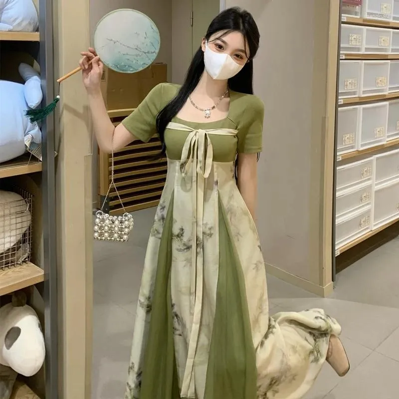 open lace back dress Sleeveless Party Dress Elegant Elegant Sundresses Fashion A Line Tunic –  ZEAGOO