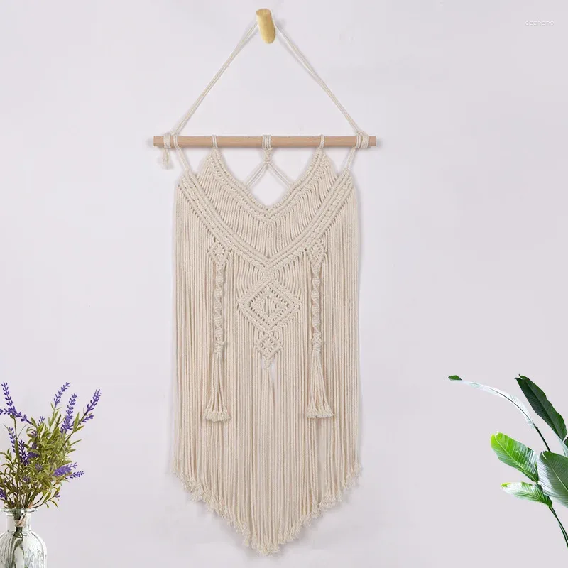 Gobeliny nowoczesne macrame na ścianę wiszące gobelin boho elegancki bohemian tkana dekoracja domu do sypialni salon