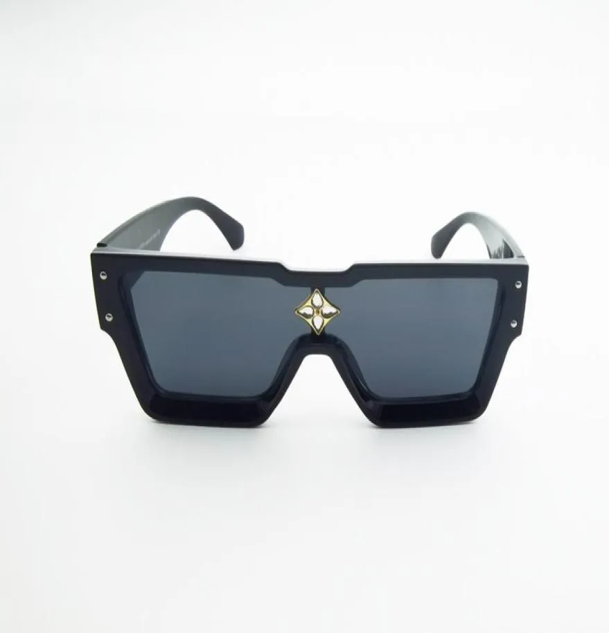 Новые квадратные рамки модные солнцезащитные очки OnePeece Goggles Ladies Women Personality Sticker