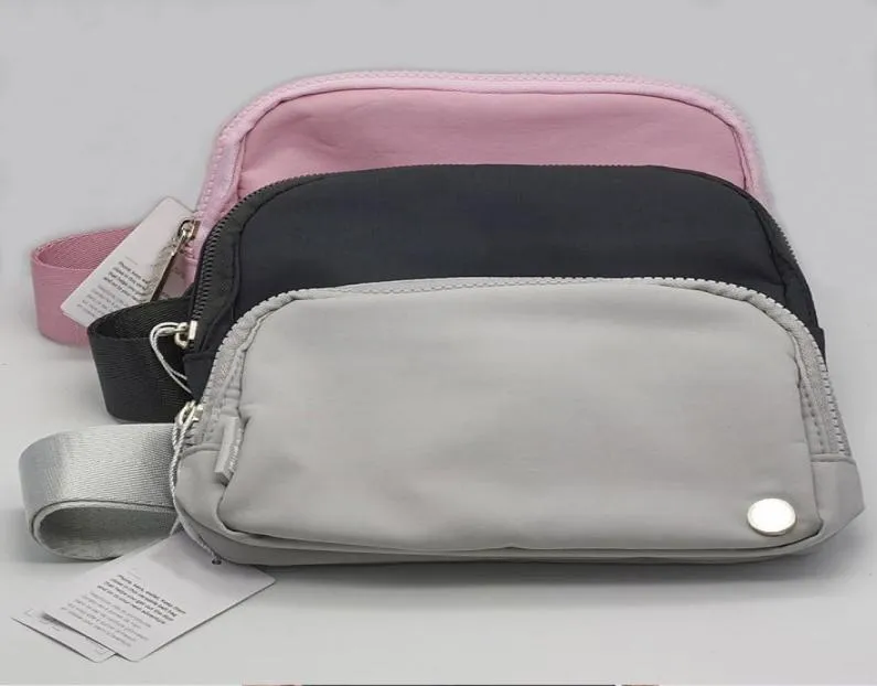 LL Mini Belt Bag Сумка на открытом воздухе мешок для кросс кубола, женщины, мужские мешки с регулируемыми ремешками Zip Fanny Pack5870790