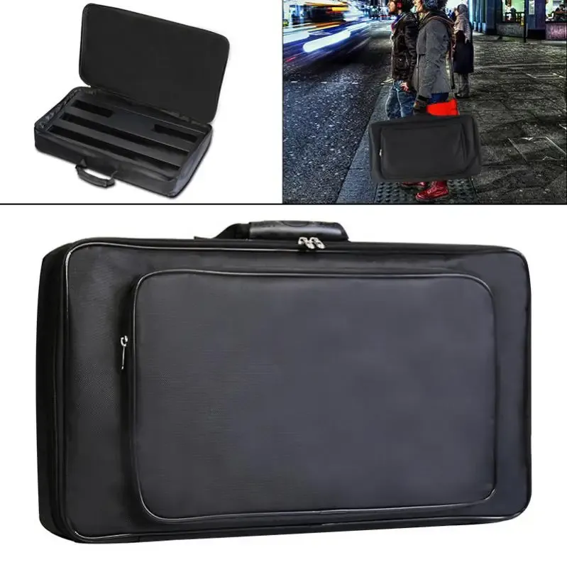 Guitar Universal Portable Guitar Effects Pedal Board Gig Bag Soft Case Big Style Diy Guitar Pedalboard Accessories