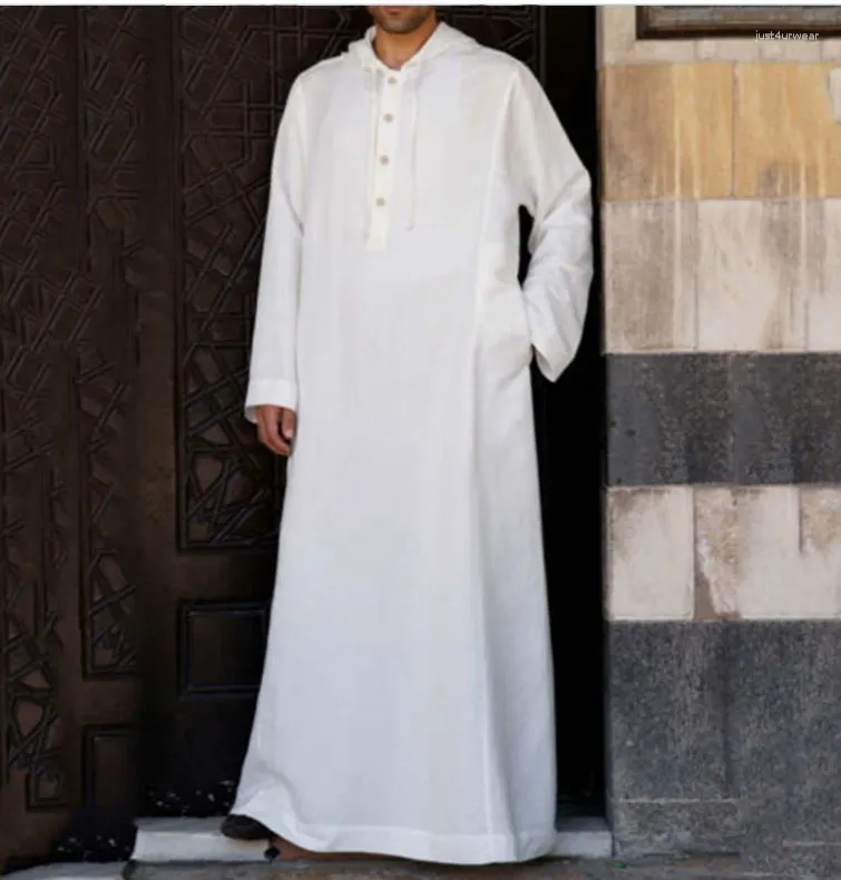 Camicie casual maschile abiti islamici musulmani uomini jubba thobe abito abayas lungo abito saudita assificato abaya marocchino caftan islam dubai arabo