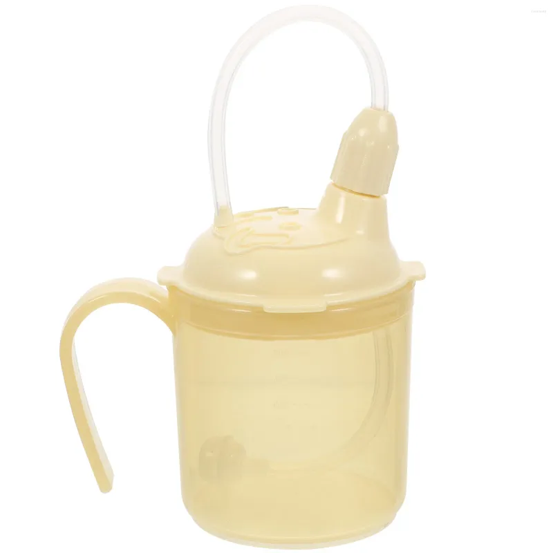 Disposable Cups Straws Accessories Drinking Cup Disabled Patient Adult Lids Adults Feeding Sippy Bottles Products