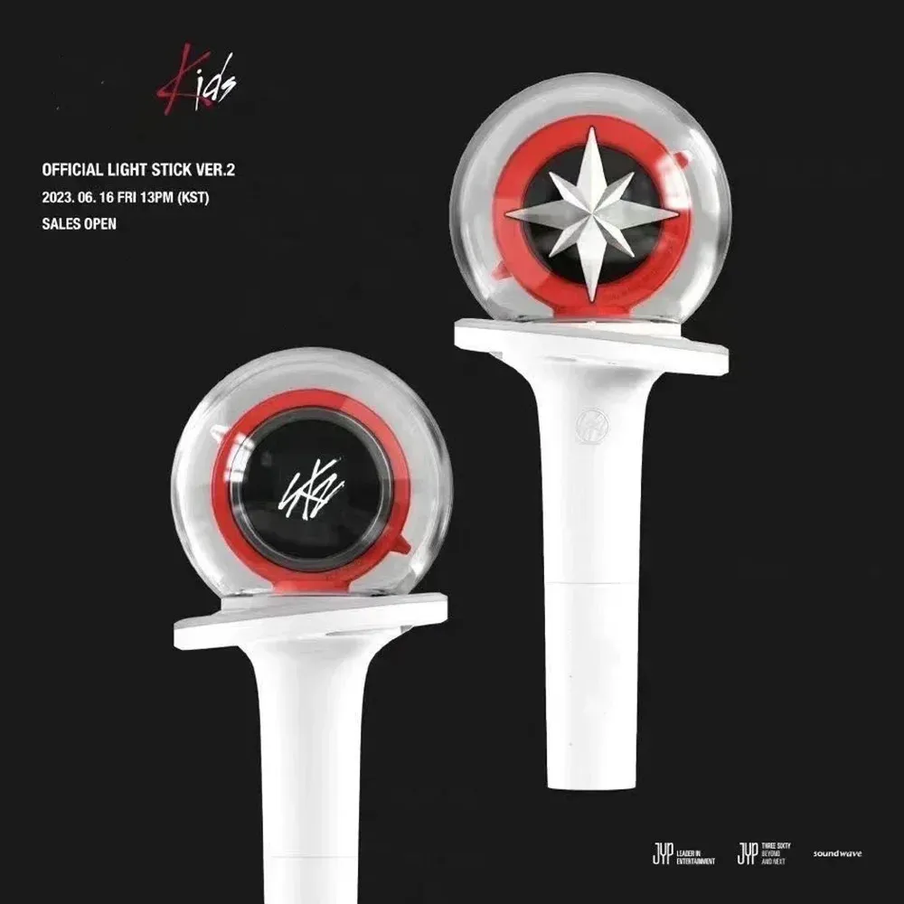 Led Glow Stick Kpop Stray Kids Lightstick Ver.2 With Bluetooth