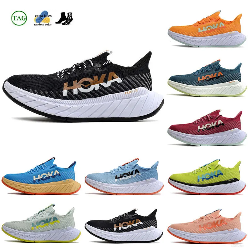 Hokka Bondi 8 Clifton 9 One Schuhe für Männer Frauen Hokkas Schwarz weißer Sommerlied Hai grau Goblin Goldener Küste floral rauchgrün Blaues Hafen Mist Herren Trainer Outdoor Outdoor