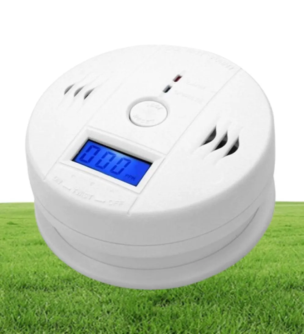 CO Carbon Monoxide Gas Sensor Monitor Alarm Poisining Detector Tester för Hem Security Surveillance Hight Quality 20191808233