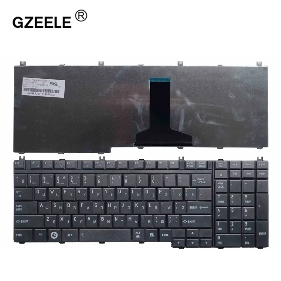 Teclados teclados russos para Toshiba Satellite P300 P305 P500 P200 P205 P505 L350 L355 L500 L505 X200 X505 X500 X300 A500 A505 F501