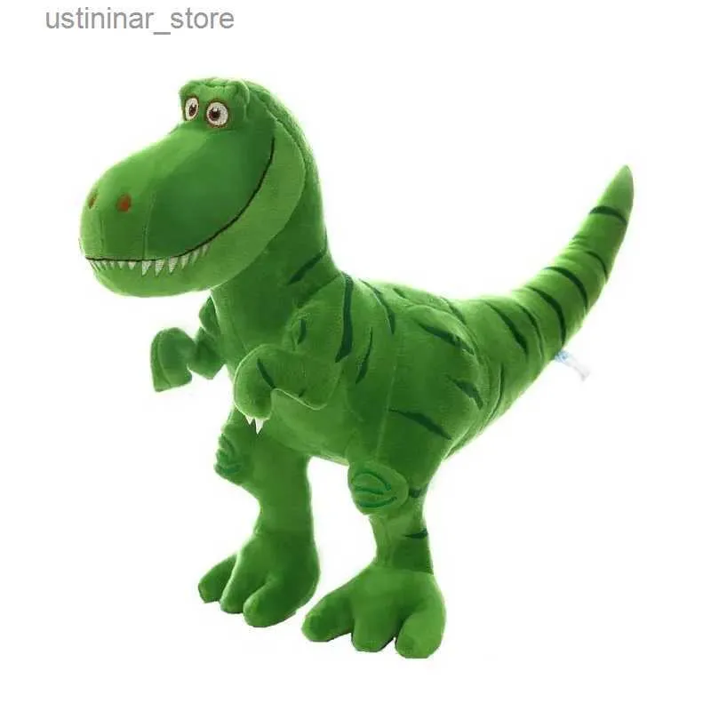 Animali di peluche imbottiti Nuovo arrivo per dinosauri Pelugini Hobby Hobby Kawaii Tyrannosaurus bambole peluche giocattoli ripieni per bambini giocattoli classici da ragazzi L47