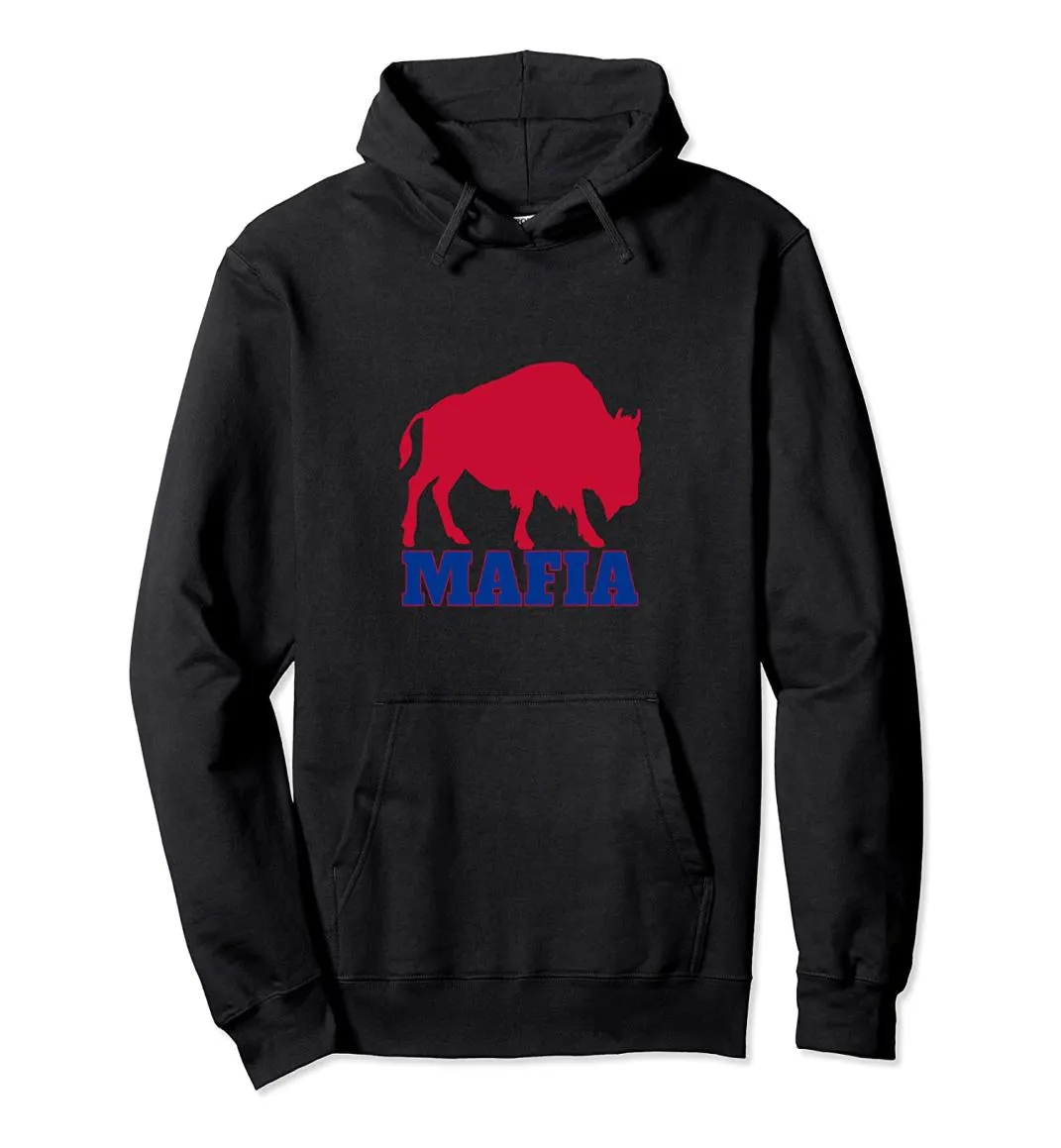 Bills Mafia Great Gift Buffalo Sports Bull Tailgate Party Pullover Hoodie Unisex S5XL Blackgreynavyroyal Bluedark Heather7411327