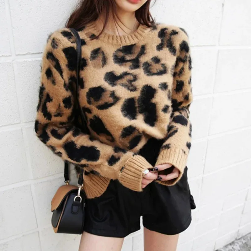 Leopard Print M And S Cashmere Womens M&S Ladies Leopard Print