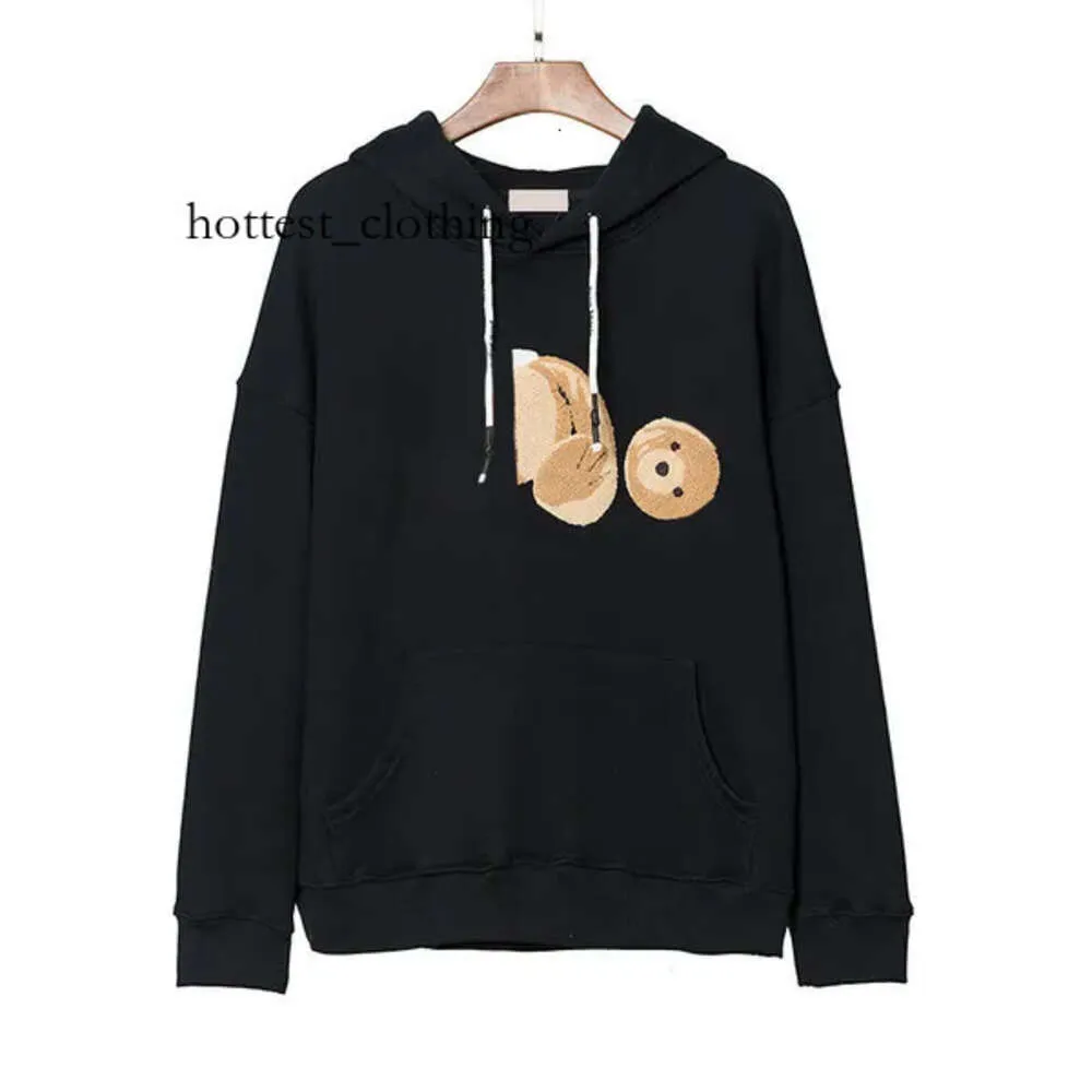 Palmwinkel Hoodie Geben Sie Designer Hoodie Herren Sweatshirts Mann Frauen Kapuzenpullover Top Kausaler Sweatshirt Frauen Bären Druck Streetwear T-Shirt Größe S-XL 640