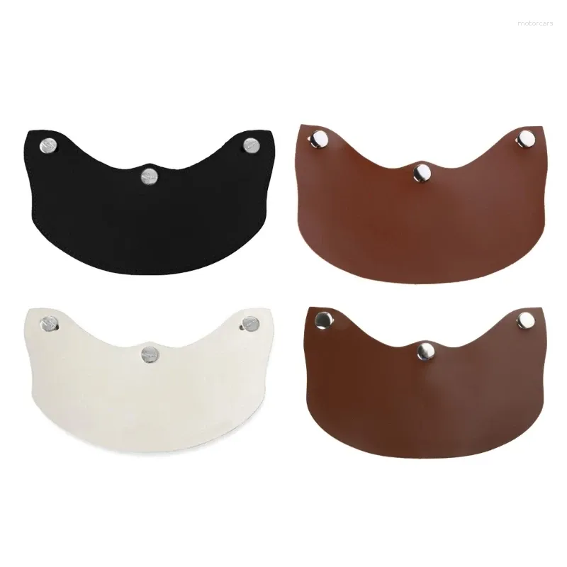 Motorradhelme verbesserten Open Face Motorcycles Helmzubehör 3 Pin Visors abnehmbar